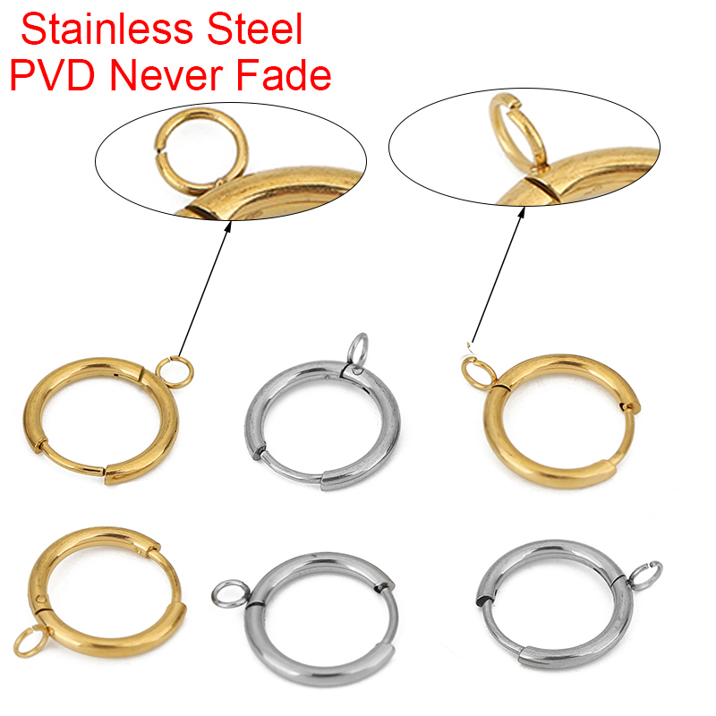 Jewelry Making Articles - 10 Stück PVD verblasst nie Ohrringe