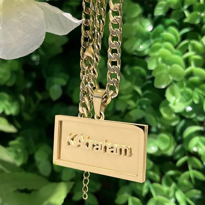 Making Custom Jewelry - Benutzerdefinierte Name Hip Hop Halskette für