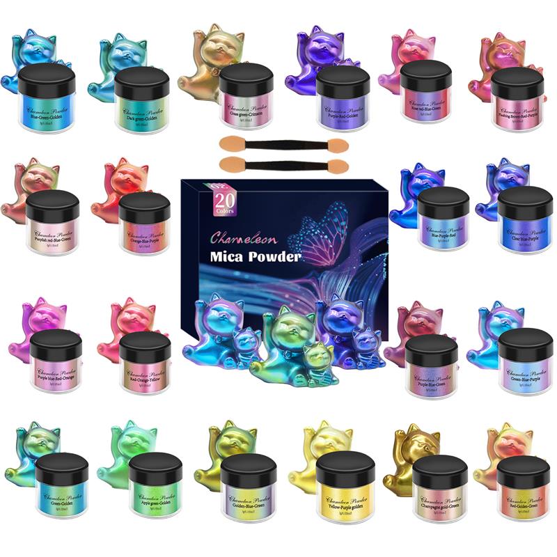 Jewelry Making Tool Kit - 10/20 Farben Set Harz Farbwechsel Pigment