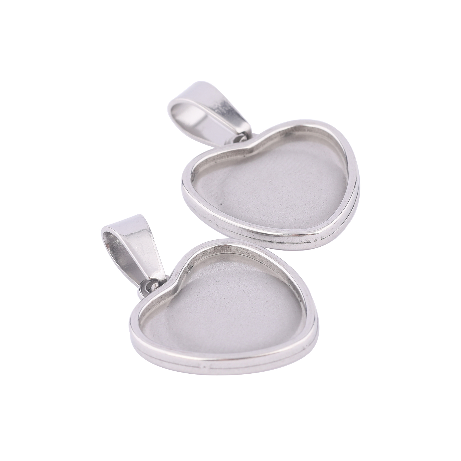 Jewelry Making Tray - 10 stücke Edelstahl Fit 15mm Herz