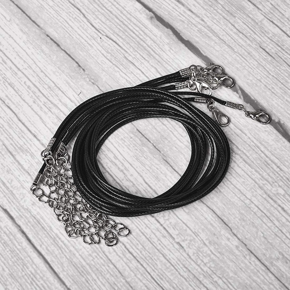 Jewelry Making Wax - 40 Stück 20 Zoll schwarze gewachste