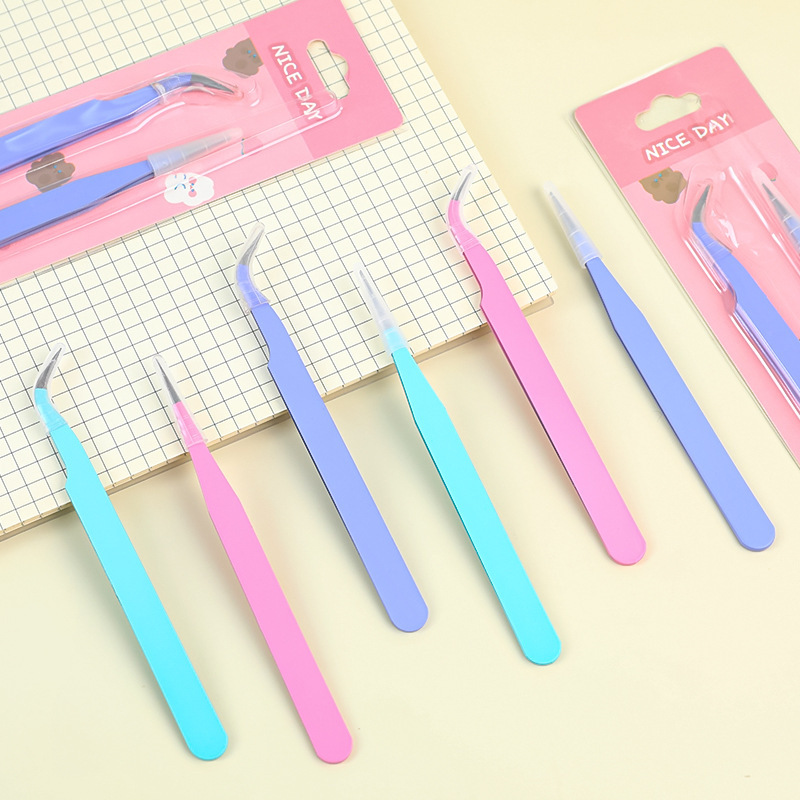 Jewelry Making Tool Kit - 6-teiliges Pinzetten-Set - Winkel- und Gerade