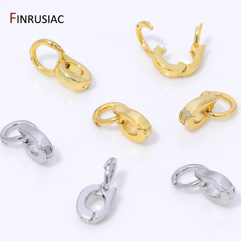 Jewelry Making Articles - 14K vergoldeter Messing-Enhancer-Anhänger-Bügelverbinder für die Schmuckherstellung,
