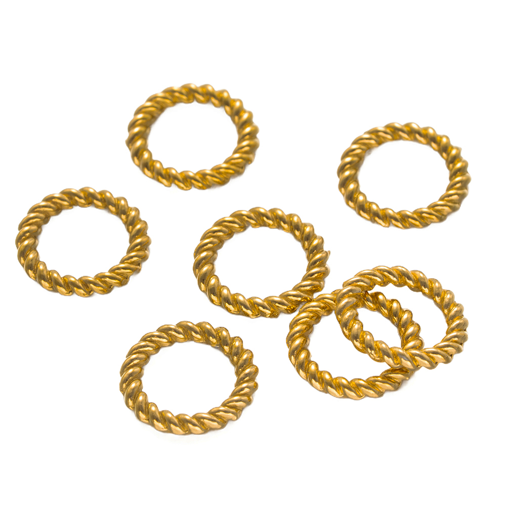 20Pcs Edelstahl Runde Twist-St – Jewelry Making Closed Jump Rings Bewertung und Preis