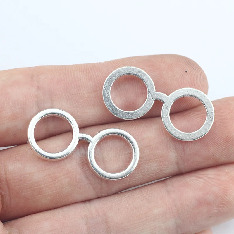 Neueste 12 pcs 14*30mm Zink le – Jewelry Making Glasses Bewertung und Preis