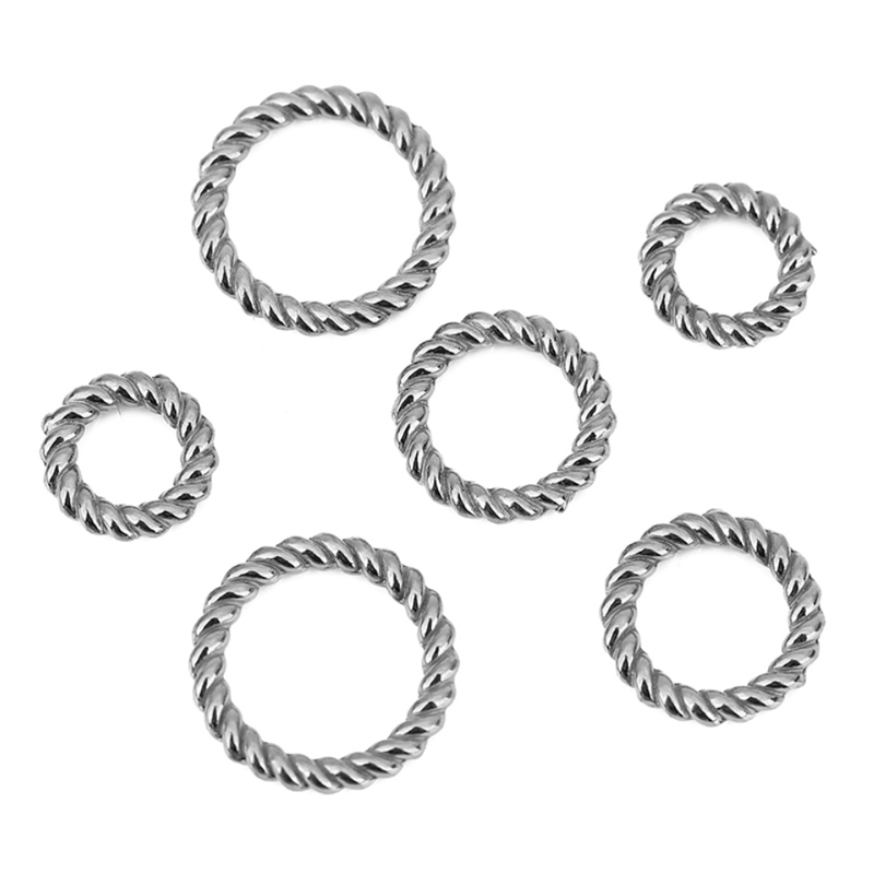 10 Stück PVD Never Fade Edelst – Jewelry Making Closed Jump Rings Bewertung und Preis