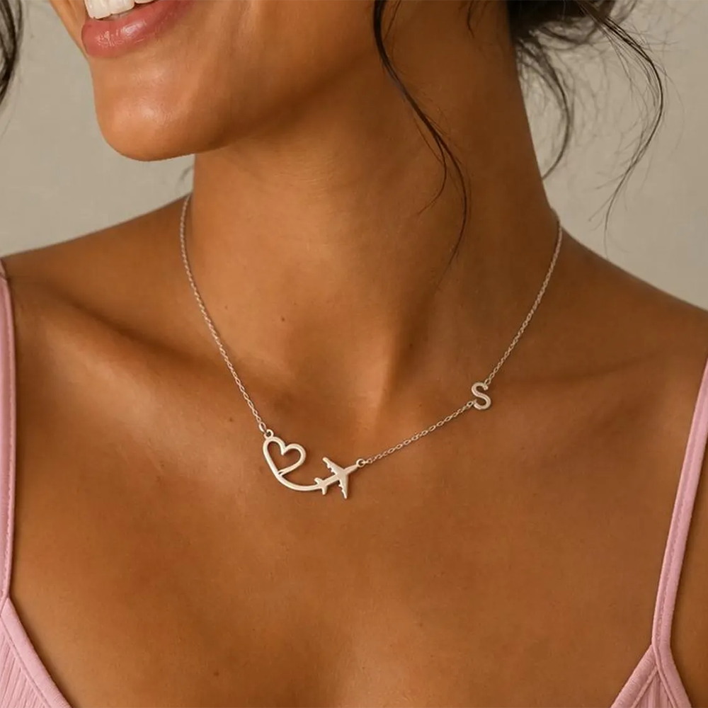 Personalisierte Herz-Flugzeug- – Making Custom Jewelry Bewertung und Preis