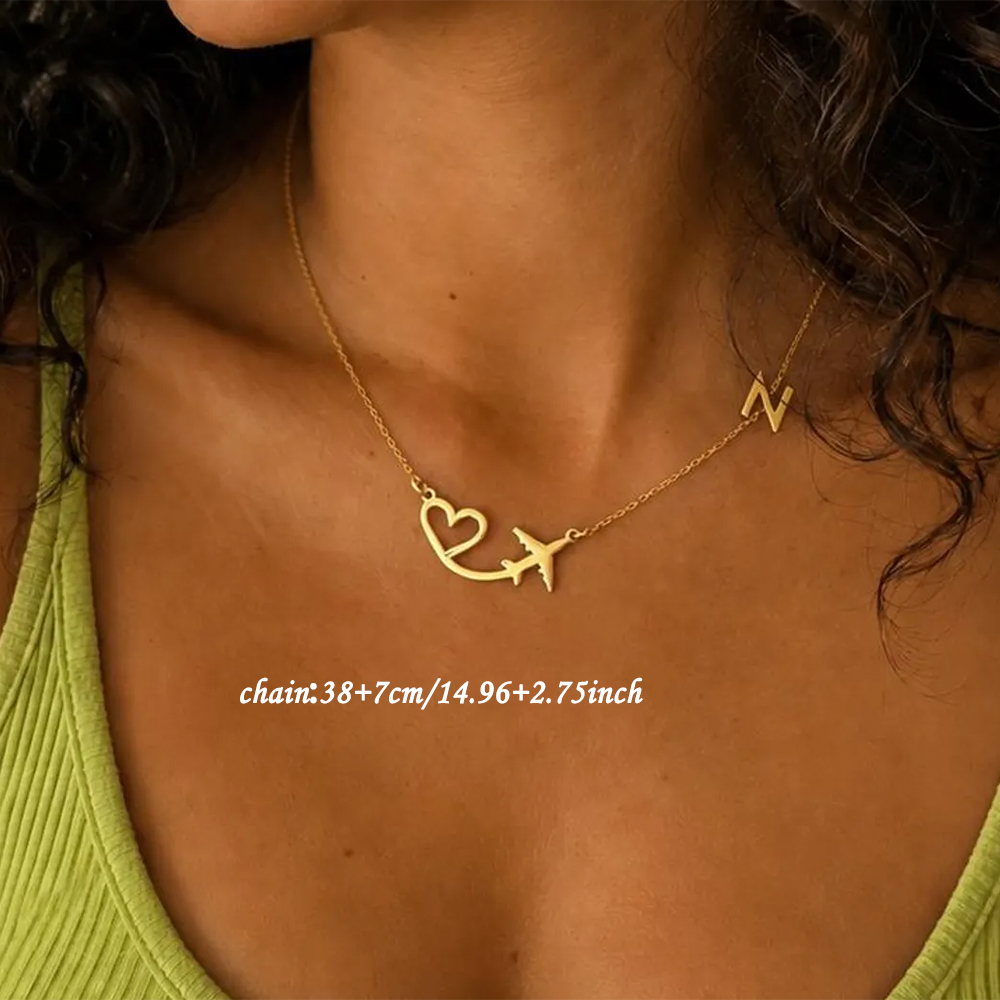Personalisierte Herz-Flugzeug- – Making Custom Jewelry Bewertung und Preis