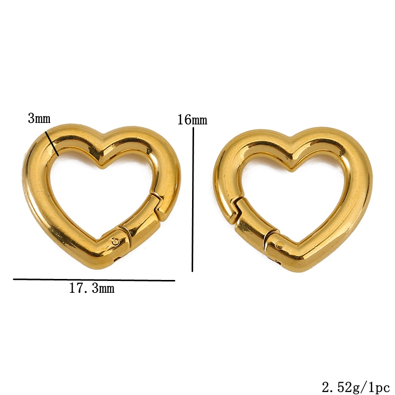 2 Stück Edelstahl-Verschlüsse, – Jewelry Making Articles Bewertung und Preis