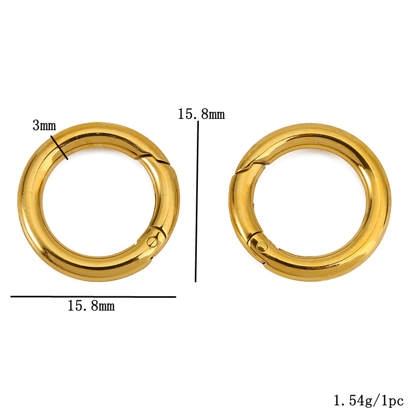 2 Stück Edelstahl-Verschlüsse, – Jewelry Making Articles Bewertung und Preis