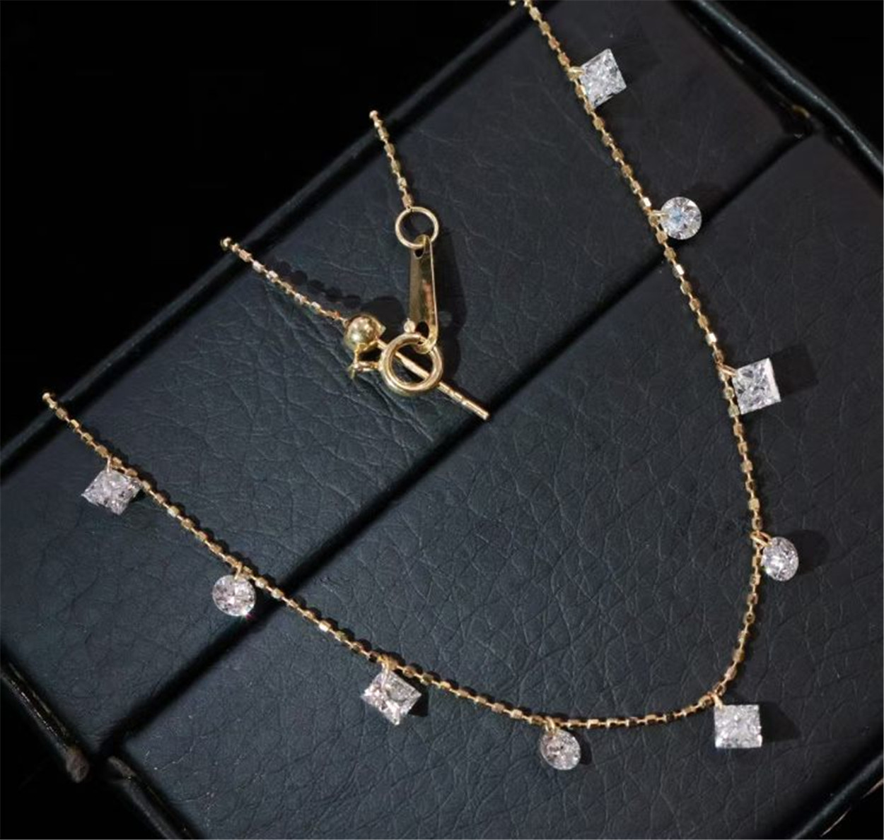 18K Goldkette mit im Labor gez – Making Custom Jewelry Bewertung und Preis