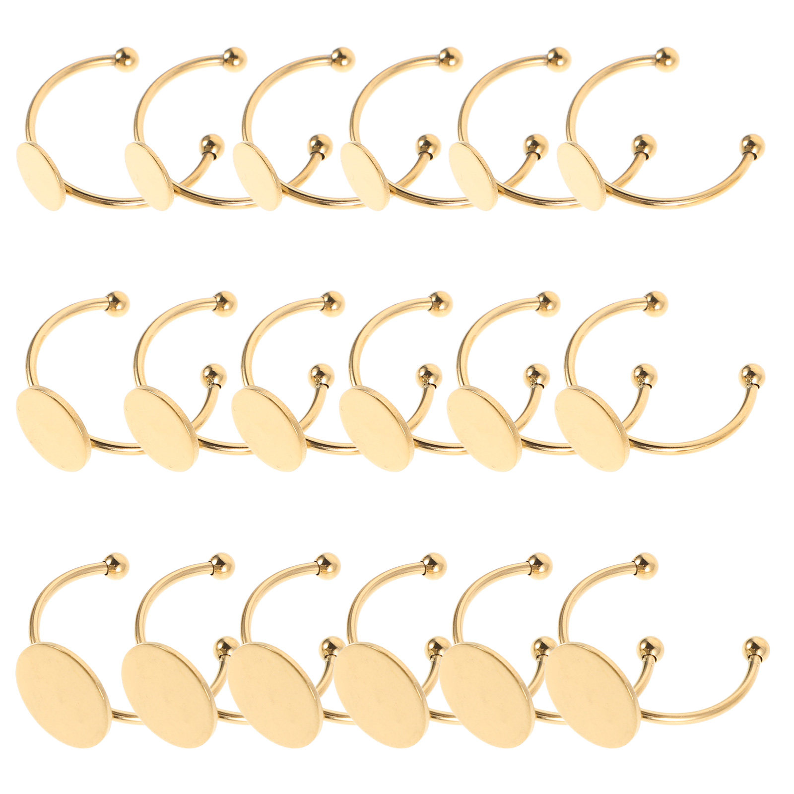 30 Stück verstellbare Ringrohl – Ring Blank Adjustable Bewertung und Preis