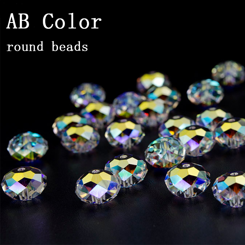 180-250PCS 4/6/8/10MM AB Farbe – Jewelry Making Glasses Bewertung und Preis