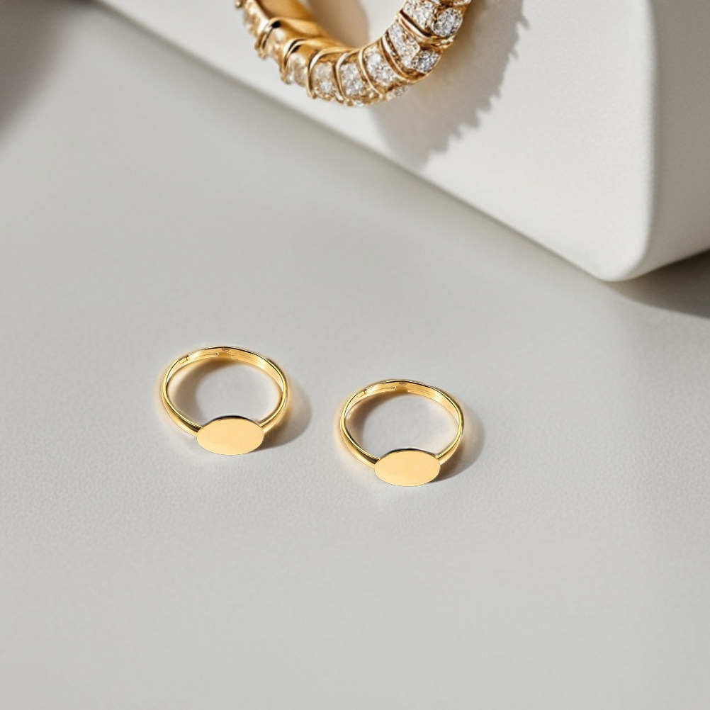 50 Stück verstellbare Ringrohl – Ring Blank Adjustable Bewertung und Preis