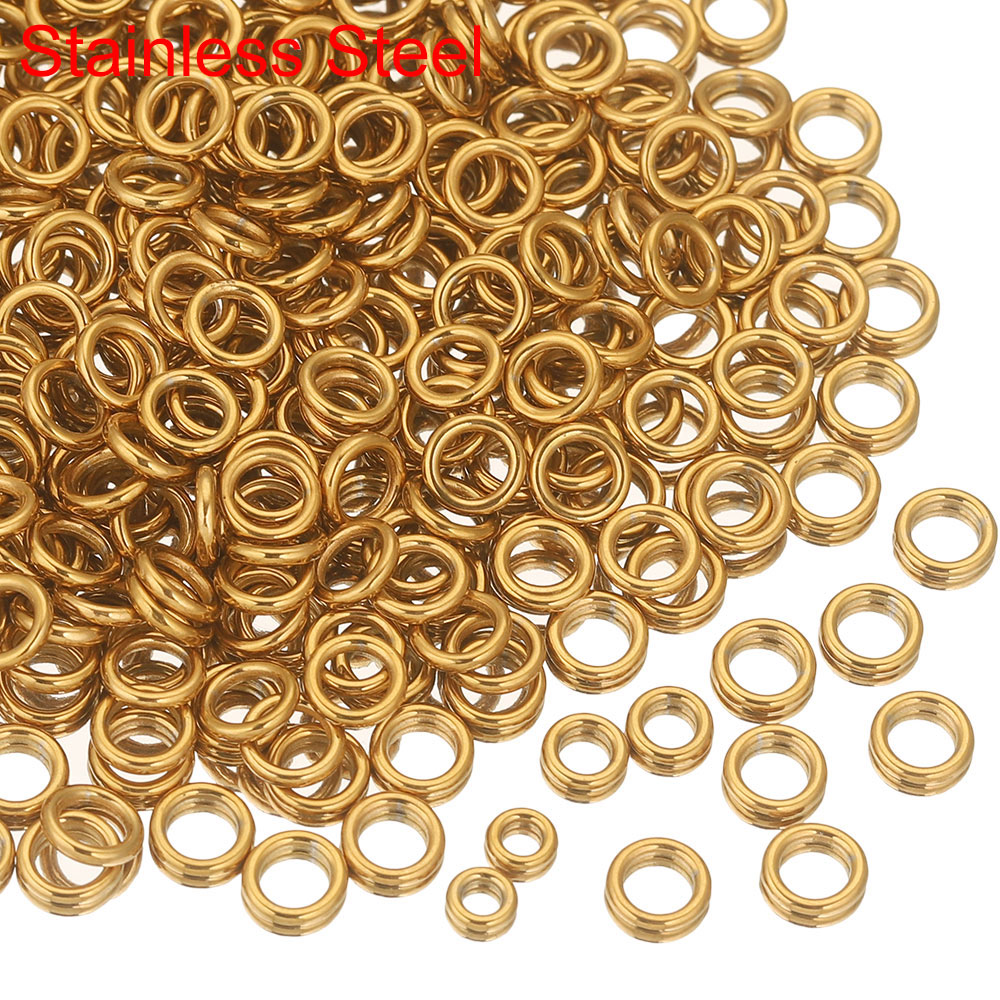 50 Stück geschlossene Biegerin – Jewelry Making Closed Jump Rings Bewertung und Preis