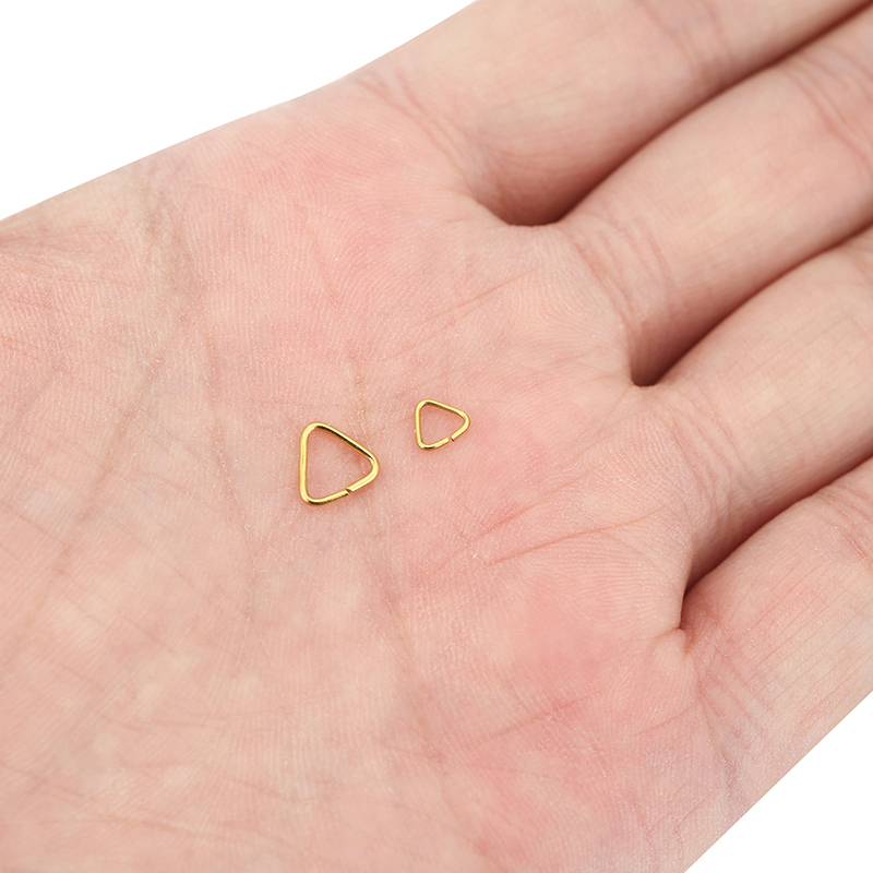 50 Stück 5mm 8mm Edelstahl Dre – Jewelry Making Closed Jump Rings Bewertung und Preis