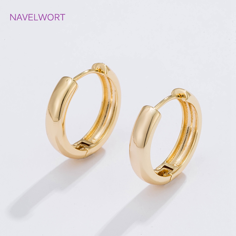 6 Größen vergoldete Kreisohrri – Jewelry Making Articles Bewertung und Preis