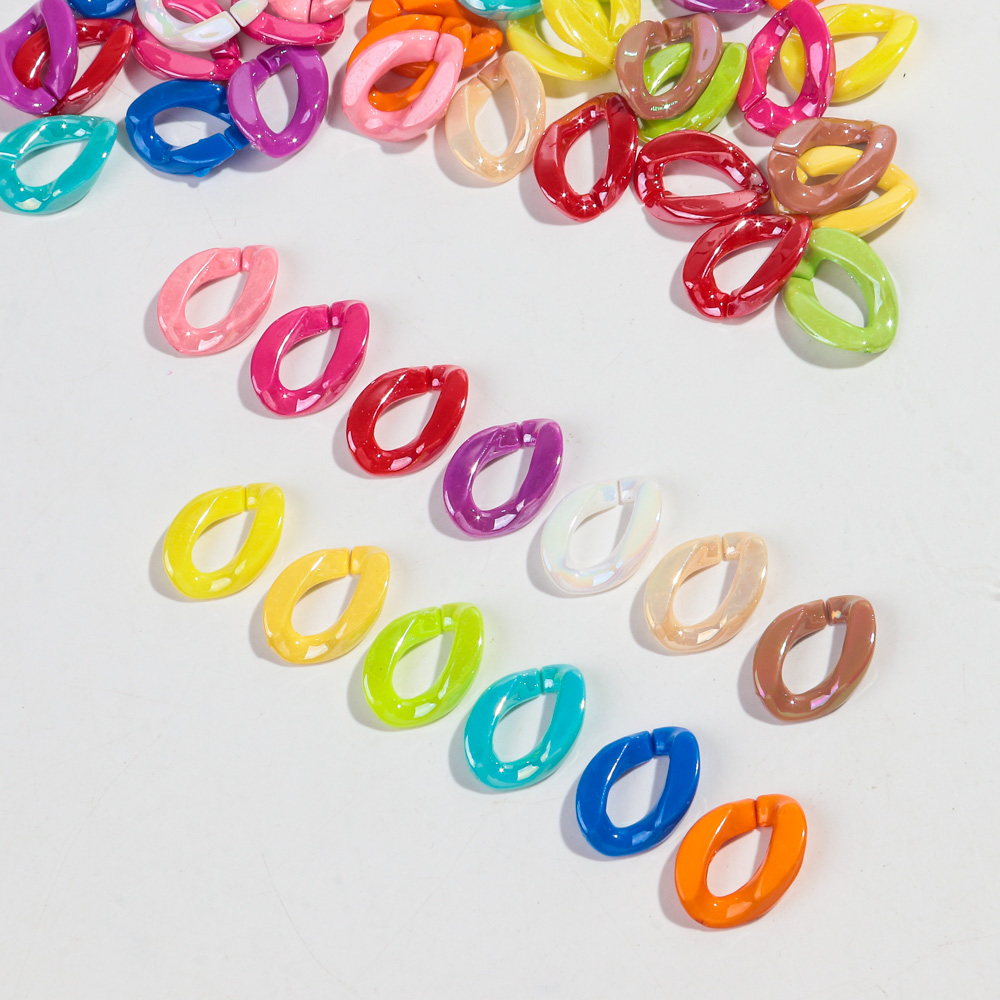 40 stücke schillerndes Acryl 1 – Jewelry Making Glasses Bewertung und Preis