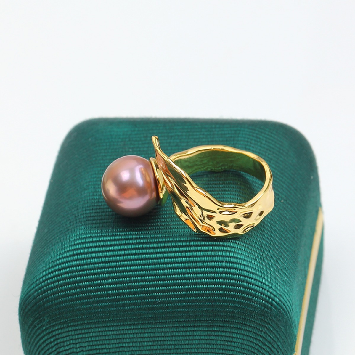 Damenring aus Messing, 14K ver – Ring Blank Adjustable Bewertung und Preis