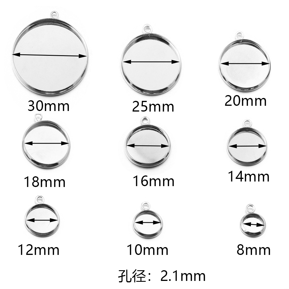 10 stücke Eisen Cabochon Basis – Pendant Blank Bezel Bewertung und Preis
