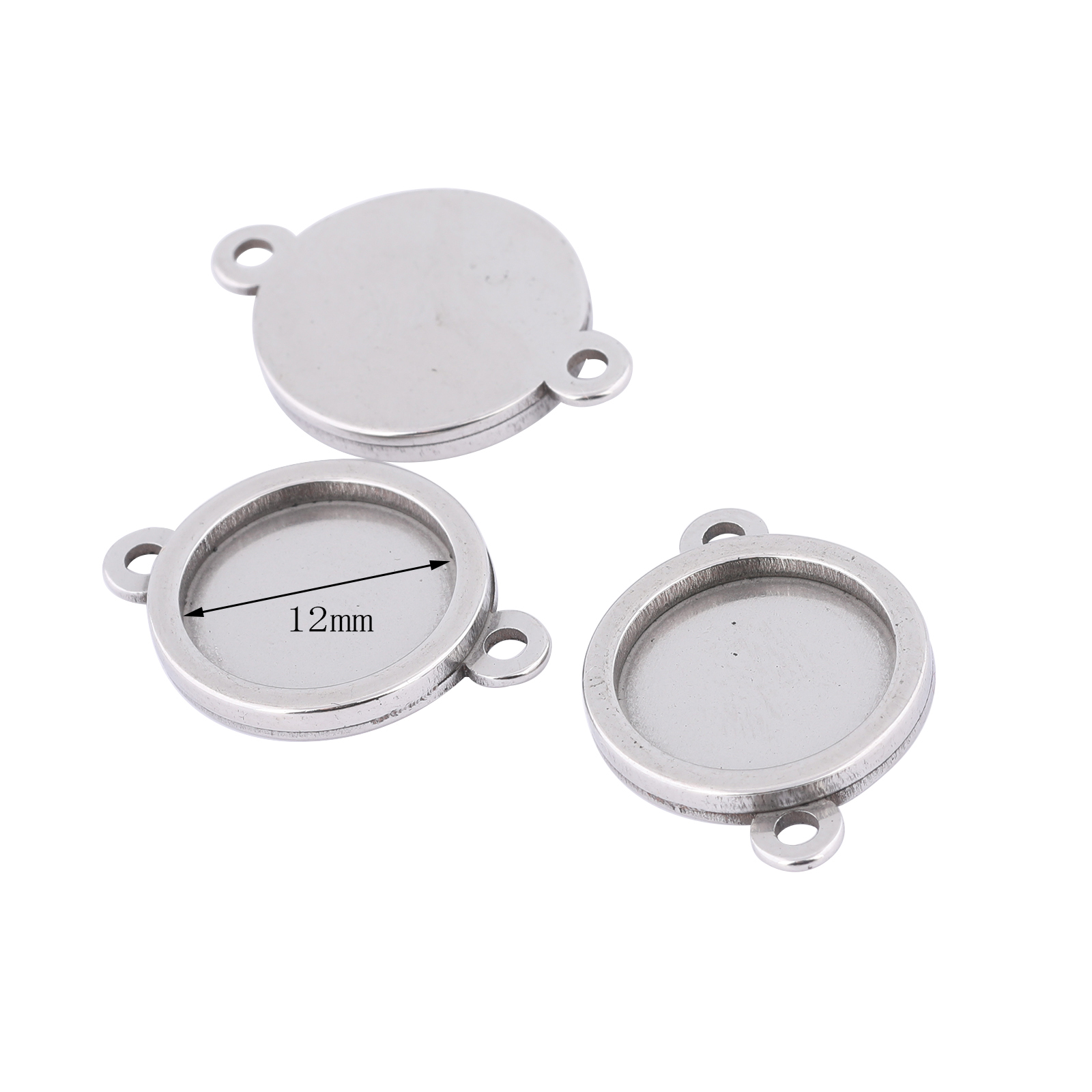 10 Stück Edelstahl 12 mm Caboc – Jewelry Making Tray Bewertung und Preis