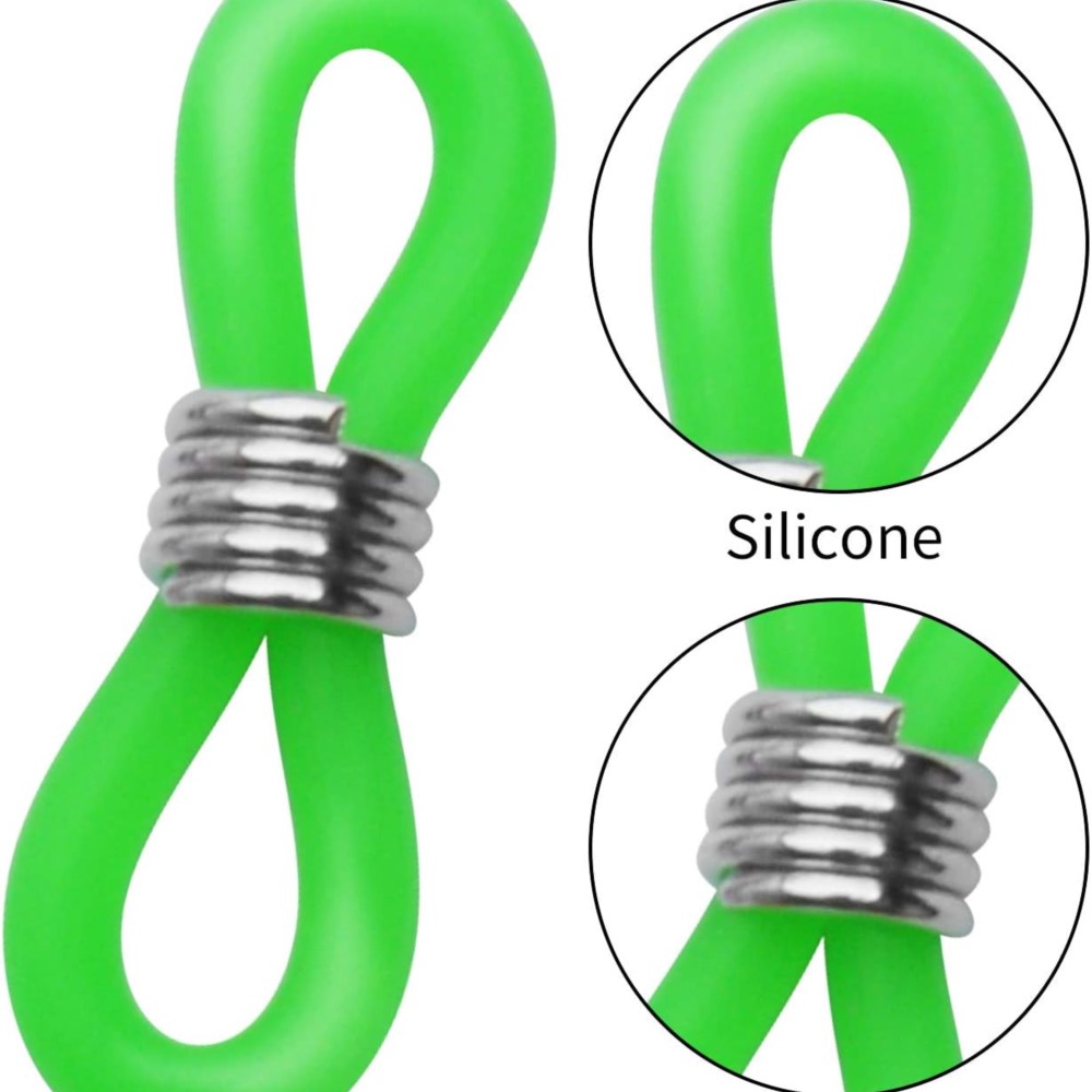 50 stücke verstellbare Gummi-B – Jewelry Making Glasses Bewertung und Preis