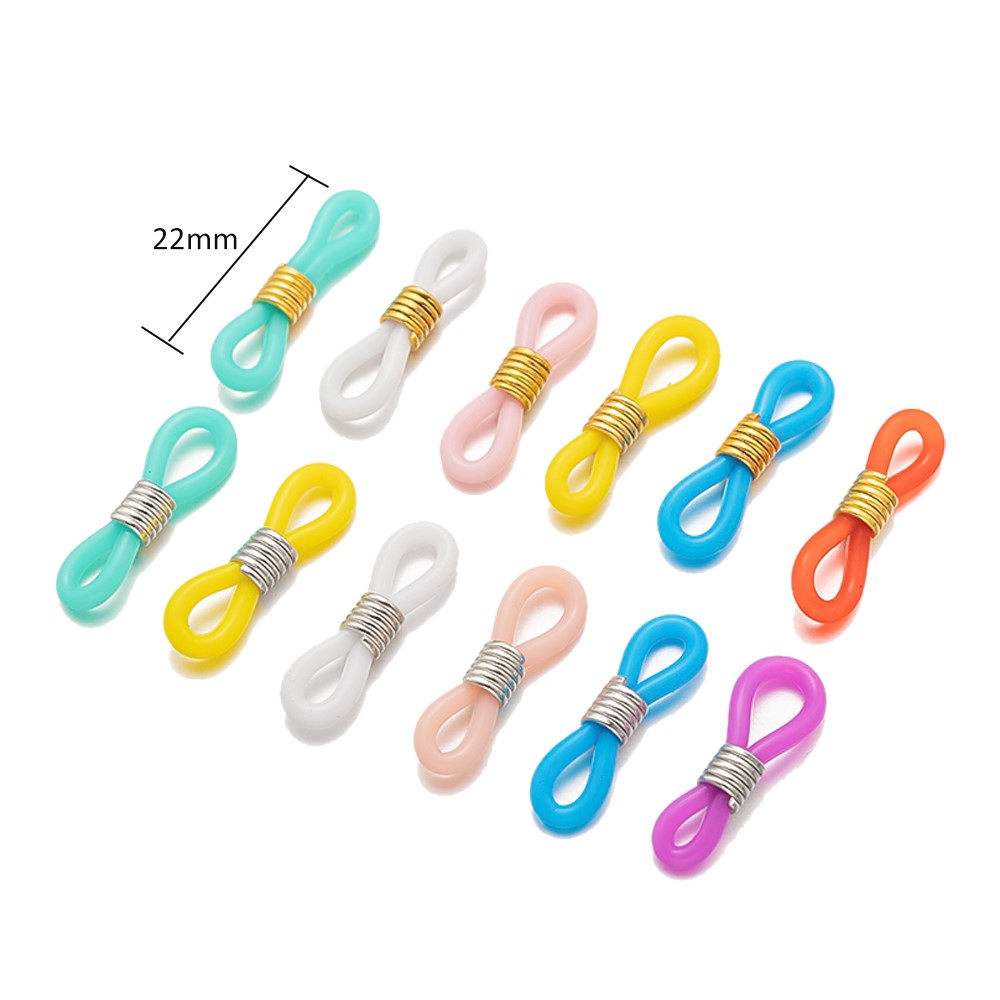 50 stücke verstellbare Gummi-B – Jewelry Making Glasses Bewertung und Preis