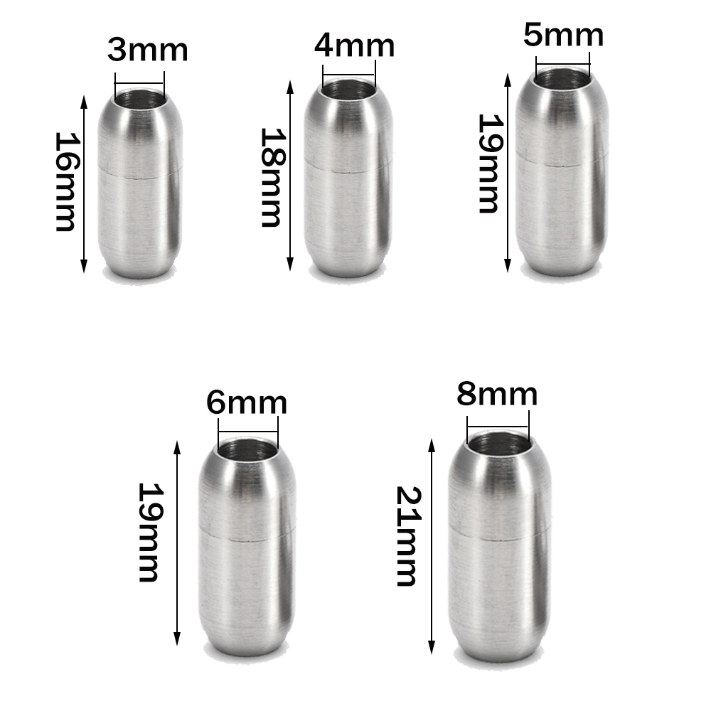 2 Stück Edelstahl-Magnetversch – Jewelry Making Articles Bewertung und Preis