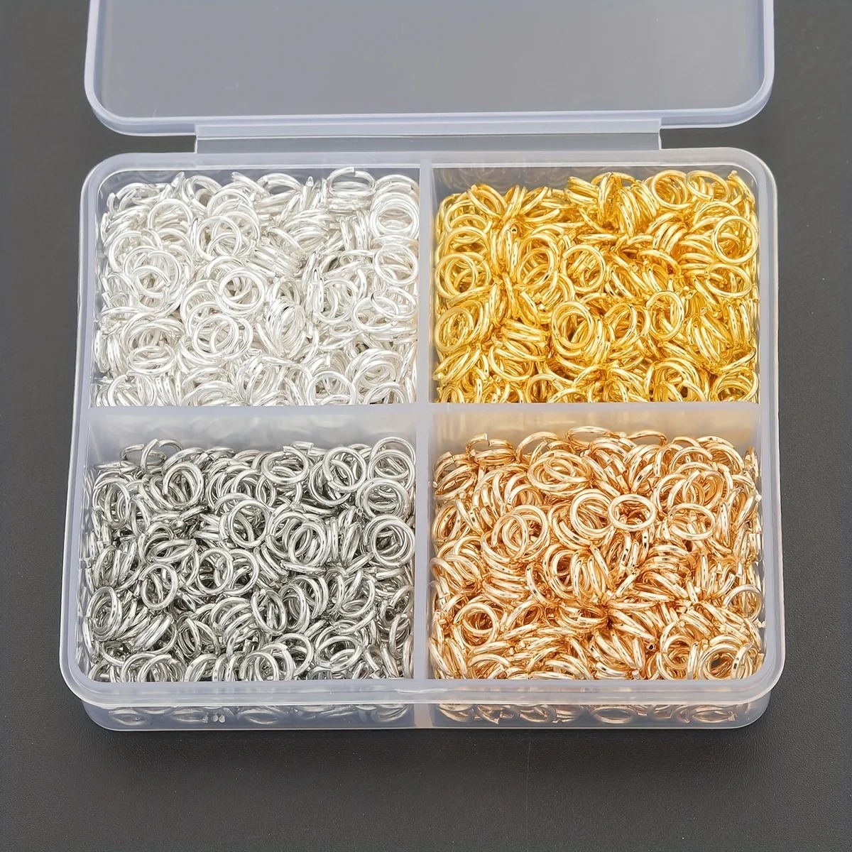 1200 Stück 3 mm offene Biegeri – Jewelry Making Closed Jump Rings Bewertung und Preis