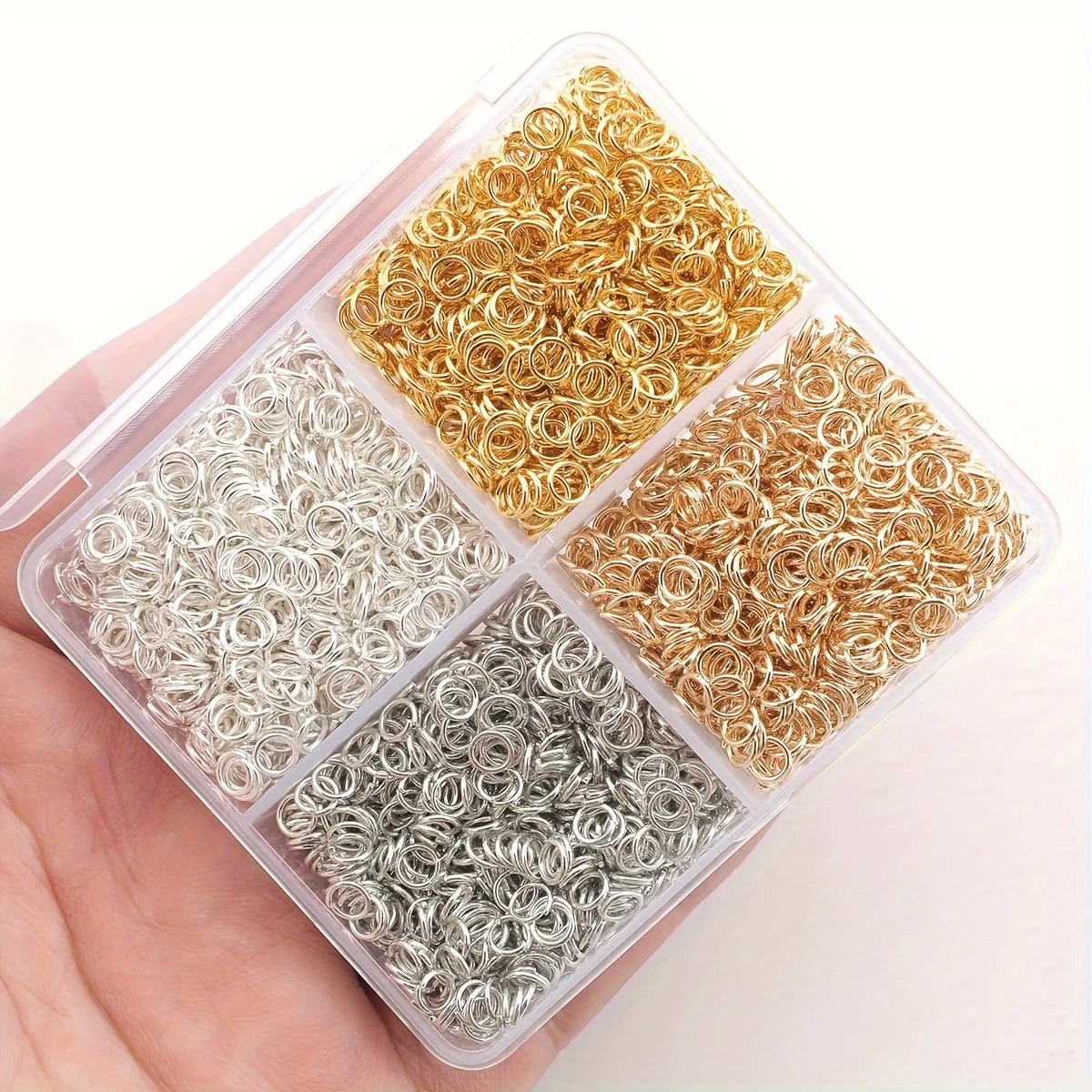 1200 Stück 3 mm offene Biegeri – Jewelry Making Closed Jump Rings Bewertung und Preis