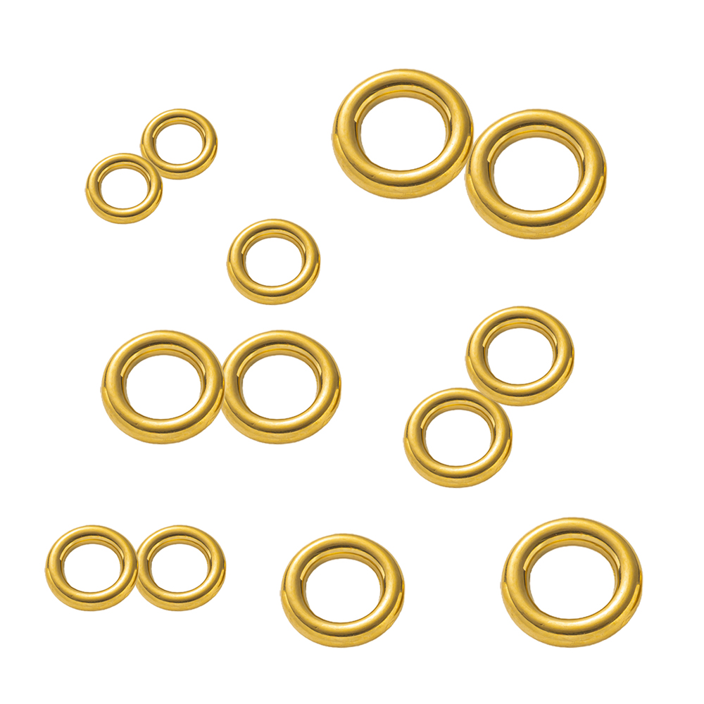 20 Stück Edelstahl Gelötete Ru – Jewelry Making Closed Jump Rings Bewertung und Preis