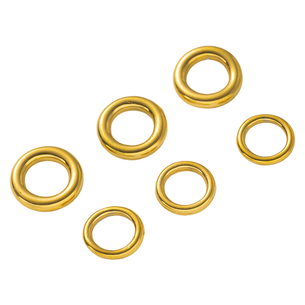 20 Stück Edelstahl Gelötete Ru – Jewelry Making Closed Jump Rings Bewertung und Preis