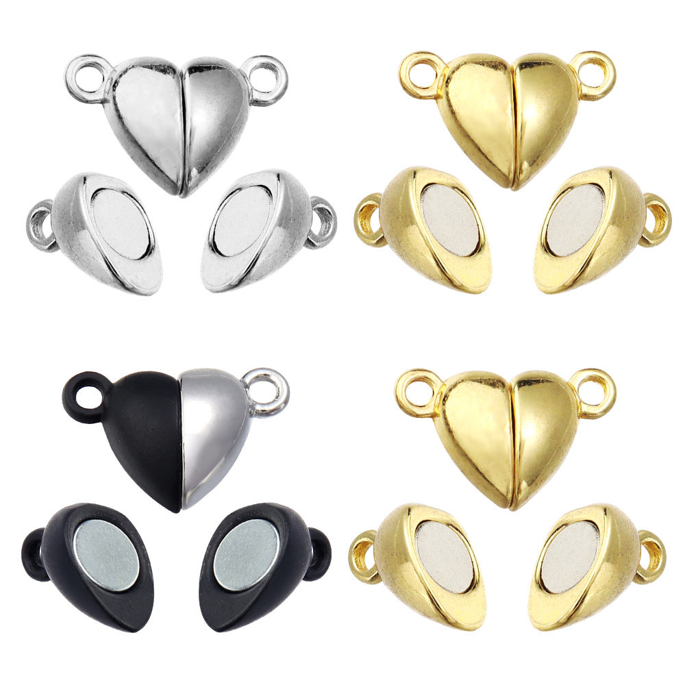 5 Stück/Set Legierung Herzförm – Jewelry Making Articles Bewertung und Preis