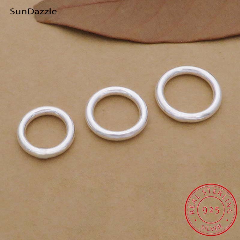 10 stücke Echte Reine Solide 9 – Jewelry Making Closed Jump Rings Bewertung und Preis