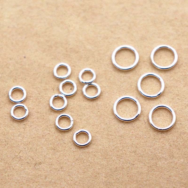 10 stücke Echte Reine Solide 9 – Jewelry Making Closed Jump Rings Bewertung und Preis
