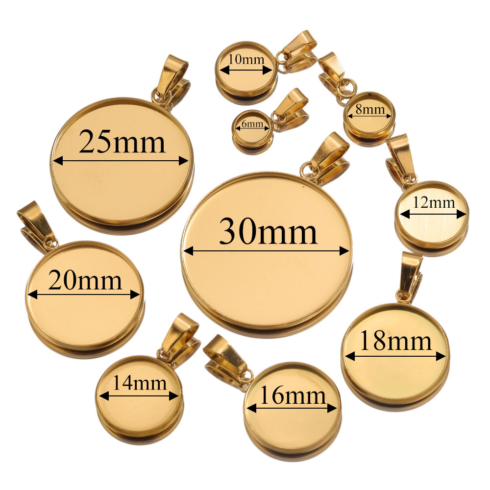 10 Stück Edelstahl Gold Anhäng – Jewelry Making Tray Bewertung und Preis