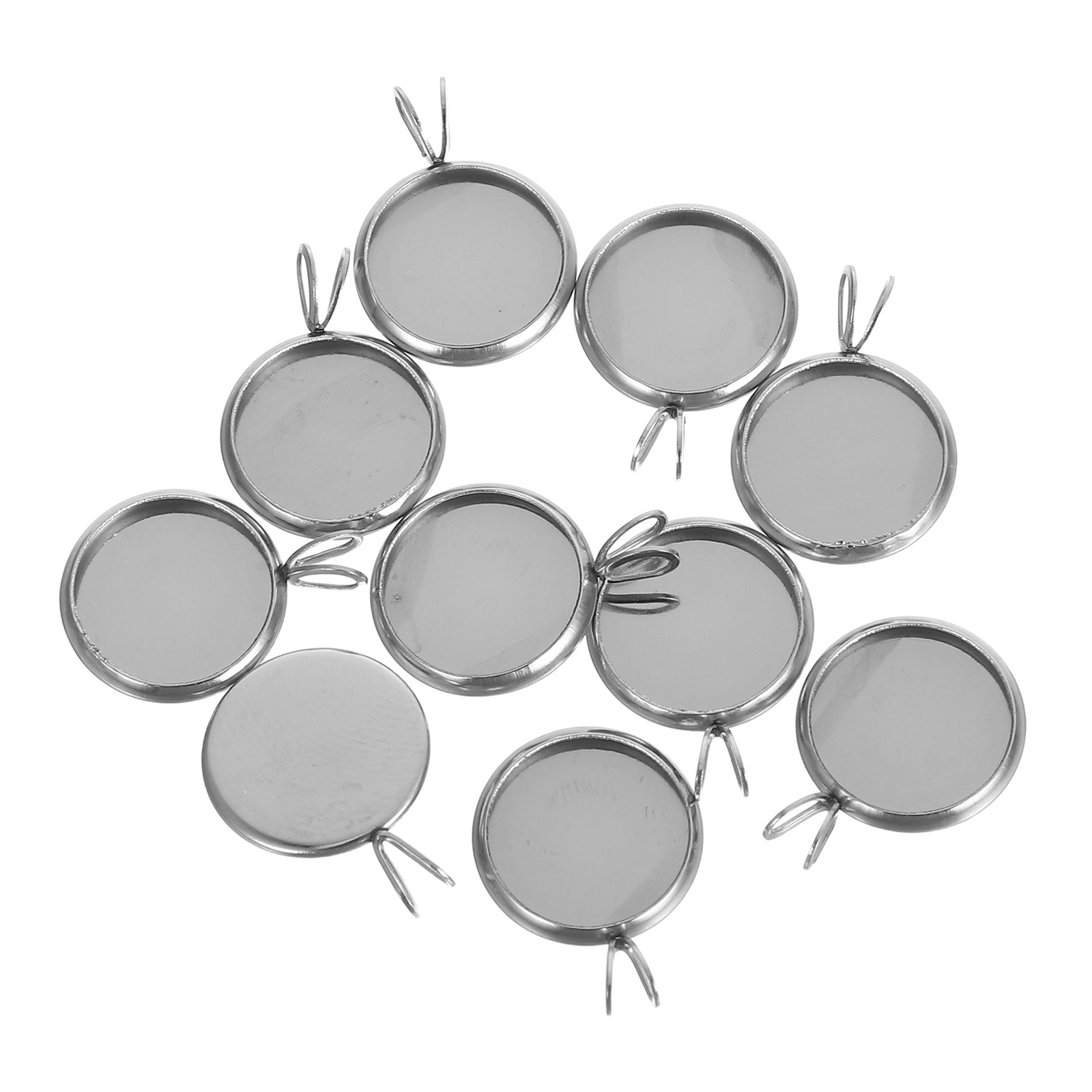 10 Stück 12 mm runde Anhänger- – Making Custom Jewelry Bewertung und Preis