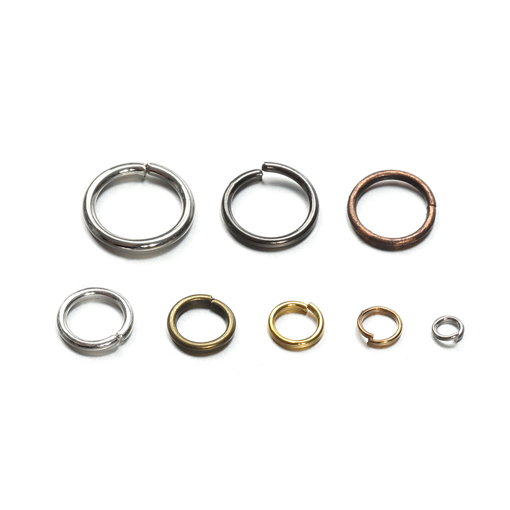 200 Stück 3/4/5/6/7/8/10/12 mm – Jewelry Making Closed Jump Rings Bewertung und Preis