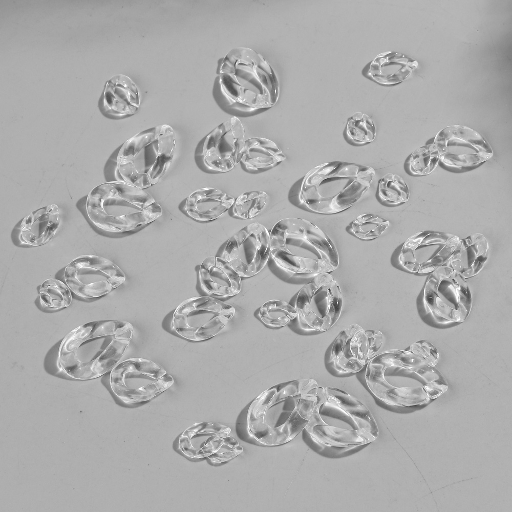 Transparente Acryl Cuban Link  – Jewelry Making Glasses Bewertung und Preis