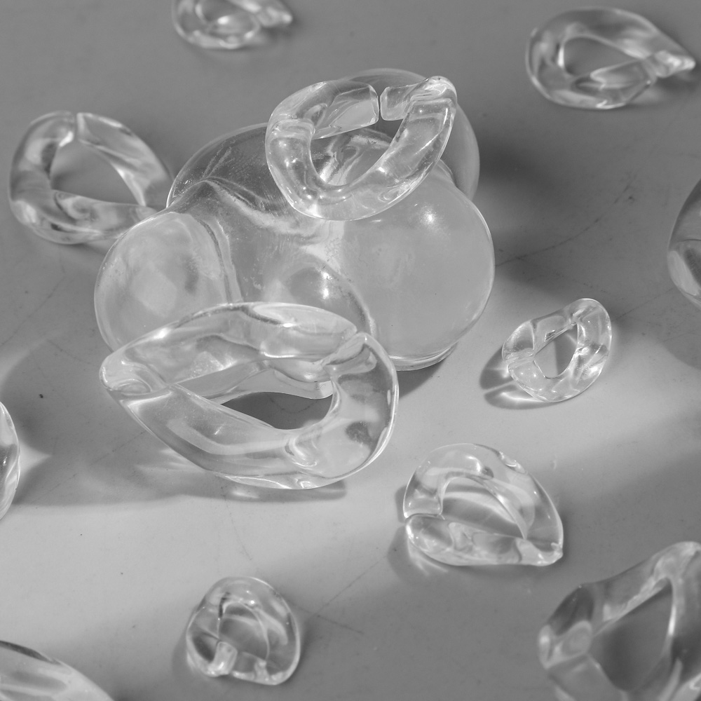Transparente Acryl Cuban Link  – Jewelry Making Glasses Bewertung und Preis
