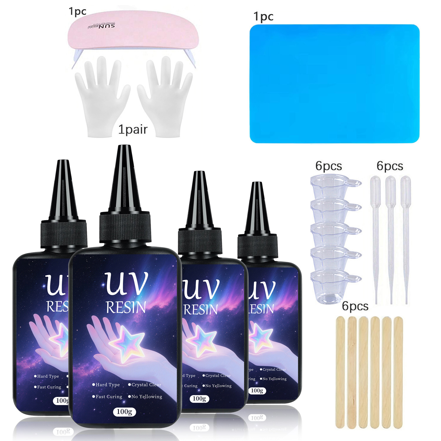 UV-Harz-Set mit Gusswerkzeugen – Jewelry Making Tool Kit Bewertung und Preis