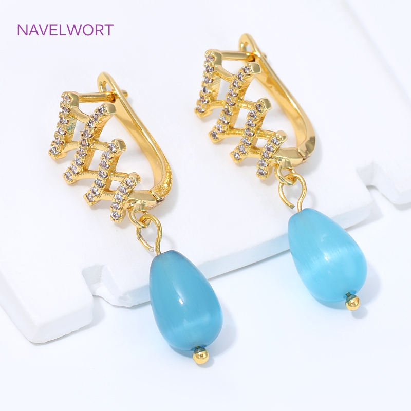 18K Vergoldete Fächerförmige B – Jewelry Making Articles Bewertung und Preis