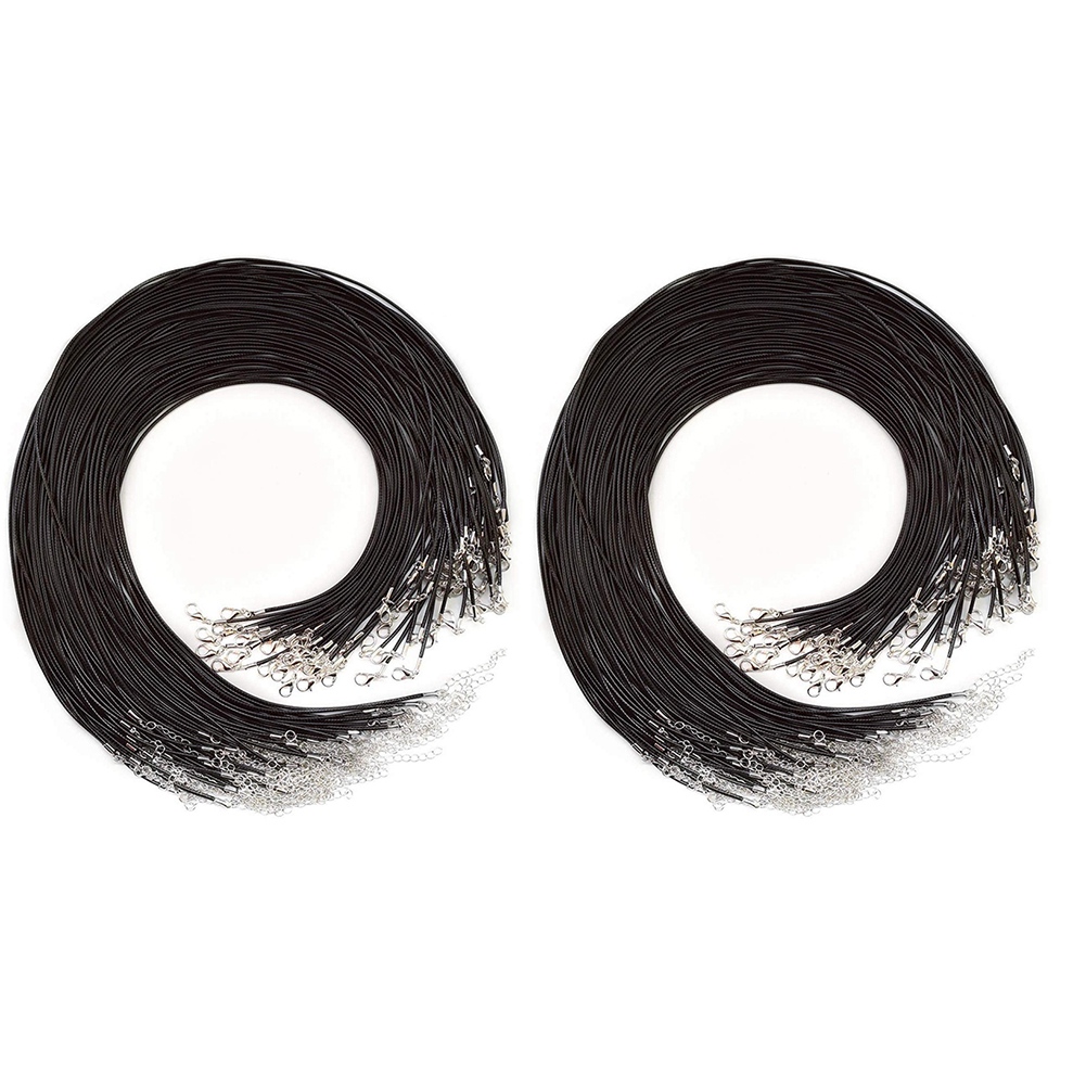 40 Stück 20 Zoll schwarze gewa – Jewelry Making Wax Bewertung und Preis