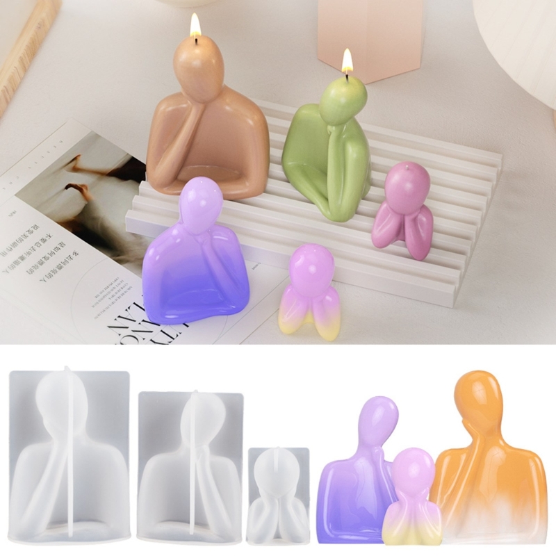 3D Familie Kerze Silikon Forme – Jewelry Making Wax Bewertung und Preis