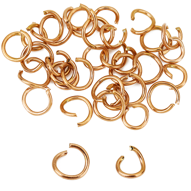 100 Stück roségoldbeschichtete – Jewelry Making Closed Jump Rings Bewertung und Preis