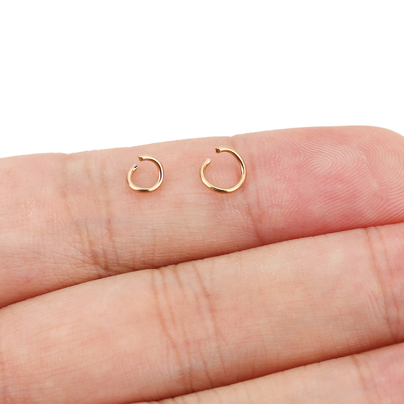 100 Stück roségoldbeschichtete – Jewelry Making Closed Jump Rings Bewertung und Preis
