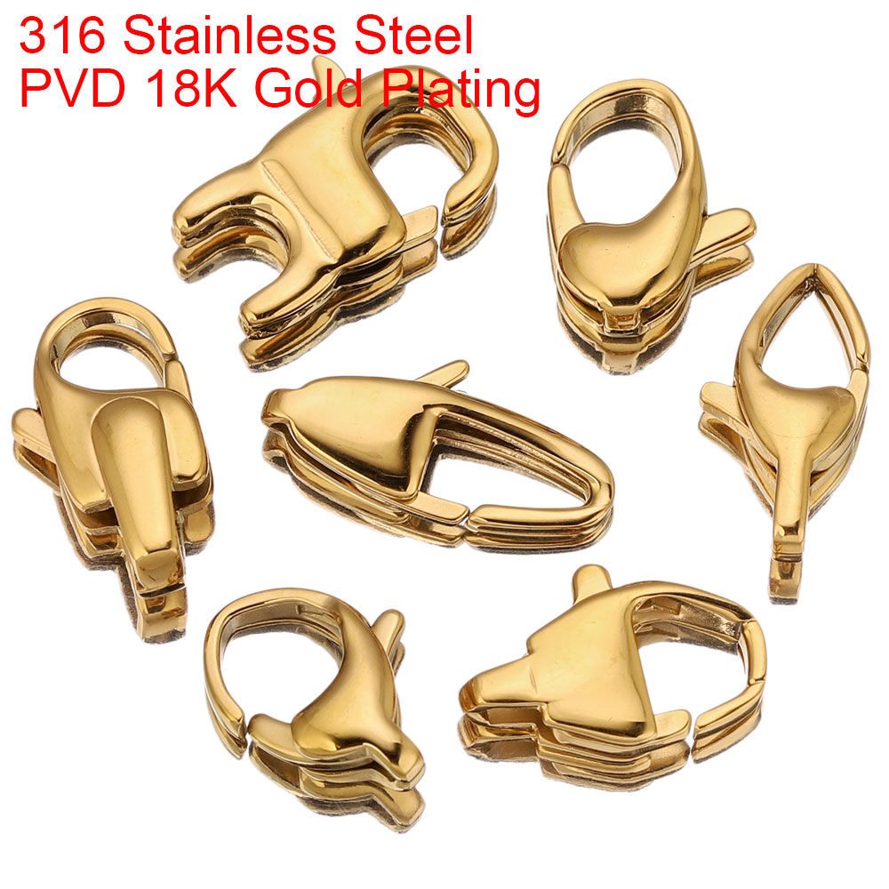 2 Stück Hochwertige 316 Edelst – Jewelry Making Articles Bewertung und Preis