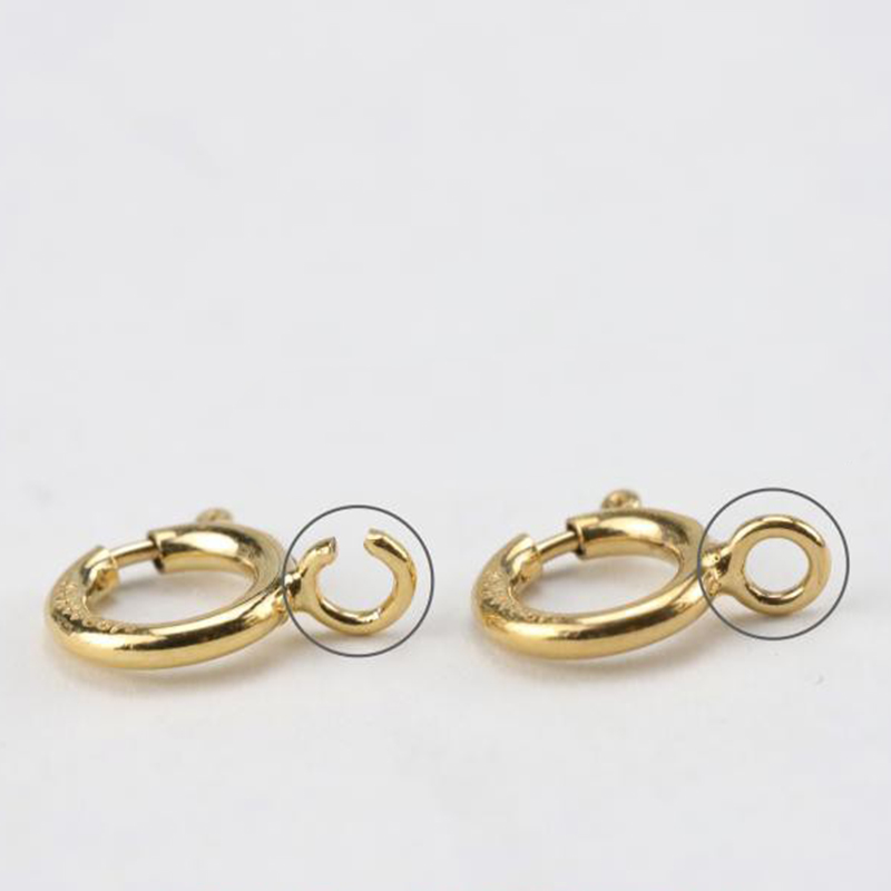 14K Goldfilled Federringversch – Jewelry Making Articles Bewertung und Preis