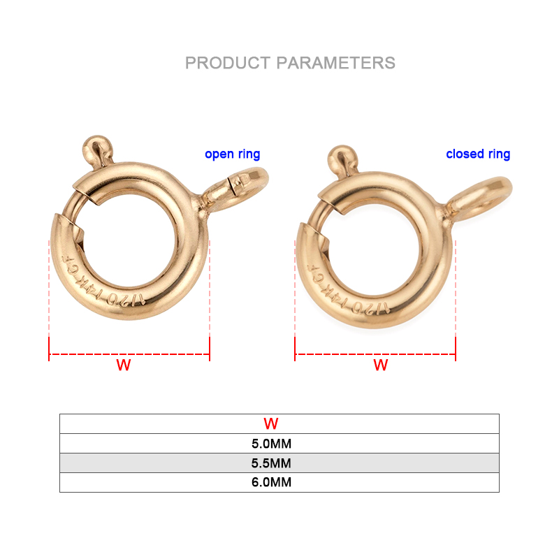 14K Goldfilled Federringversch – Jewelry Making Articles Bewertung und Preis